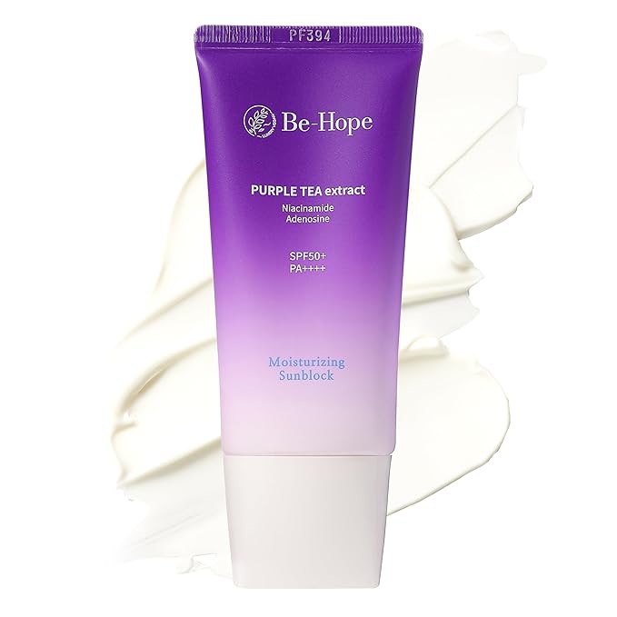 Be-Hope Luxury Vegan Moisturizing Sunblock | SPF 50+ PA++++ | Broad Spectrum UV Protection with Hydrating & Vegan-Certified Formula | 50ml