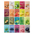 THESAEM Natural Sheet Mask Pack Set 20 Sheets - Korean Face Mask Variety Pack - Moisturizing, Revitalizing, Soothing, Elasticity - Vegan Sheet Essence Masks for All Skin Types