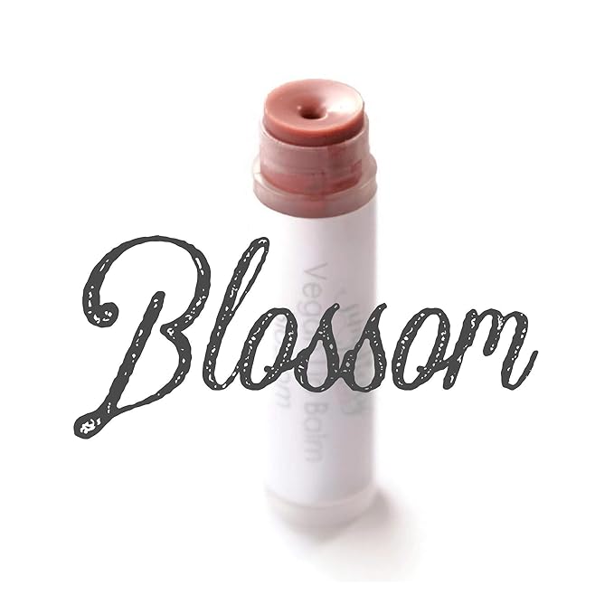 Blossom Pale Pink Tinted Vegan Lip Balm