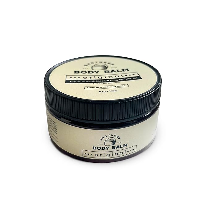 Cocoa, Shea, & Coconut Body Butter | All Natural Moisturizer for Dry Skin | Cocoa Butter for Deep Hydration | Body Balm for Men & Women | 6.3 oz