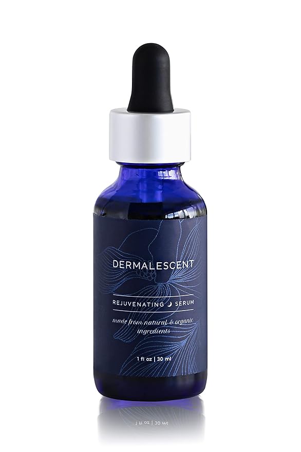 Antioxidant Serum for Anti Aging made from Organic Ingredients - Enhanced Facial Oil - Natural Wrinkle Skin Care with Vitamin E Vitamin C and Olive Squalane