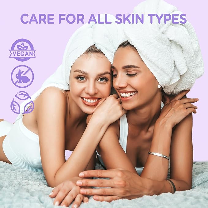 Lavender Body Butter, Natural Shea Body Butter for Dry Skin, Womens and Mens Body Care, Body Care for Deep Moisturizing and Hydrating-3.4 floz+6.8 floz
