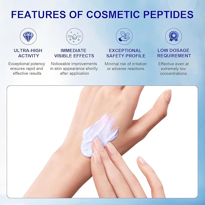 GHK-Cu Peptide Serum for Face with Copper Peptides & Hyaluronic Acid - Anti-Aging & Intense Hydration Formula, Repairs & Plumps Skin (1 oz)