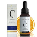 Vitamin C Face Serum with Hyaluronic Acid – Brightening & Anti-Aging Serum for Dark Spots, Acne Scars, Wrinkles & Fine Lines – Hydrating, Plant-Based, Fragrance-Free Skincare for All Skin Types (1 oz)