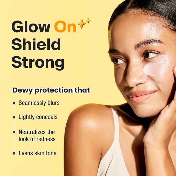 GANGNAM GLOW Day Shield Perfect Sunscreen SPF 50 - Effortless Tinted Sunscreen with Zinc Oxide, Sheer Moisturizer for face, Quick Absorption, Broad Spectrum, All Skin Types, Korean Skincare, 1.69 floz