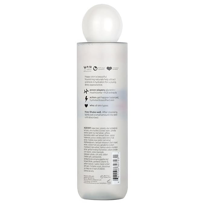 Pacifica, Toner Water, 5 Fl Oz