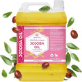Leven Rose Organic Jojoba Oil Bulk 32 oz - 100% Pure Cold Pressed Unrefined for Skin Hair Nails Soap Making - Golden Jojoba Carrier Oil - Made in USA