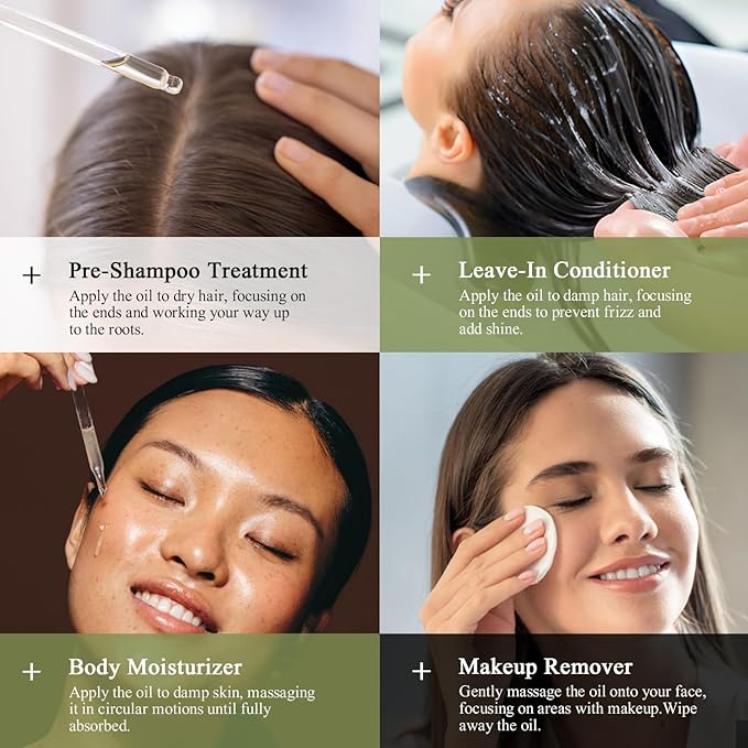 SANOOR Coconut Oil for Hair & Skin | Cold-Pressed from Sri Lankan Coconuts | Deep Hair Conditioning, Skin Hydration | 100% Pure Natural, Vegan | Tropical Scent | 60ml