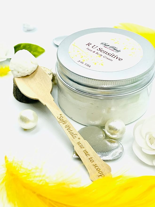 R U Senstitive Face & Body Cream Fragrance-Free, Mica-Free, Paraben-Free