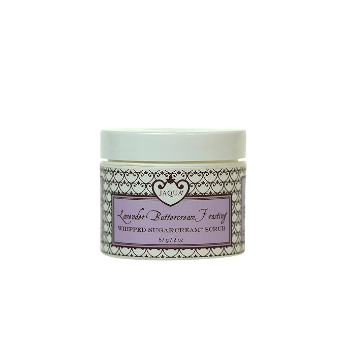 Jaqua Lavender Buttercream Frosting Travel Size Whipped Organic Sugar Scrub