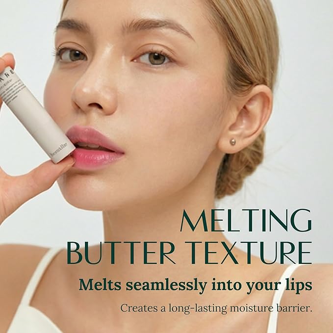 hersteller Nearby Recharging Lip Balm Vegan Butter Complex Intensive Moisturizing Treatment for Dry Lips and Cheek Natural Healthy (Fuchsia)
