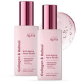 Collagen & Retinol Serum For Face – Dermatologist Tested, Anti Aging, Korean Skin Care – Firming, Hydrating, Fast-Absorbing, Smoothing – Vegan, Clean Beauty – Pack of 2