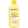 Garnier Micellar Water with Vitamin C, Facial Cleanser & Makeup Remover, Brightening & Hydrating, For All Skin Types, Vegan, Cruelty Free, 13.5 Fl Oz (400mL), 1 Count