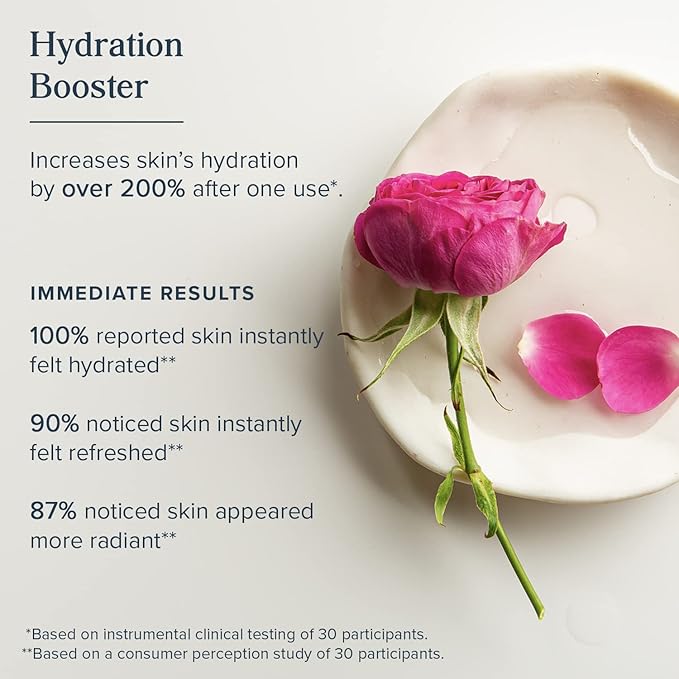 HERITAGE STORE Rosewater & Glycerin Hydrating Facial Mist - Dry Combination Skin Care - Rose Water Spray w/Vegetable Glycerine, Made Without Dyes or Alcohol, Hypoallergenic, 4 Fl Oz