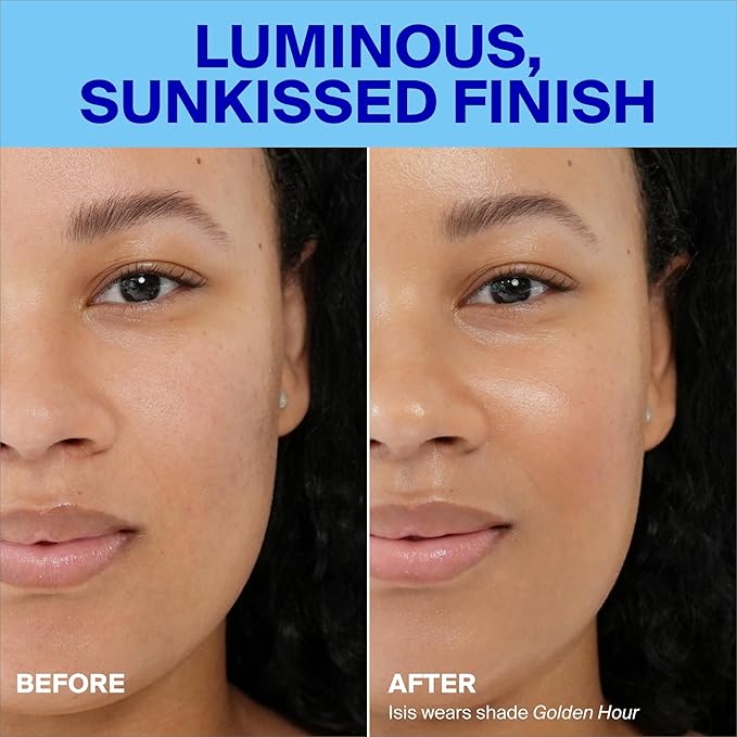 Supergoop! Glowscreen SPF 40, Golden Hour (Bronze Glow) - 1.7 fl oz - Glowy Primer + Broad Spectrum Tinted Sunscreen - Helps Filter Blue Light - Hydration - Hyaluronic Acid & Vitamin B5