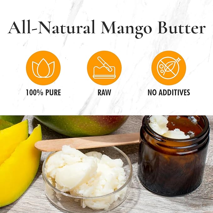 Mango Butter White Raw, 1 Lb