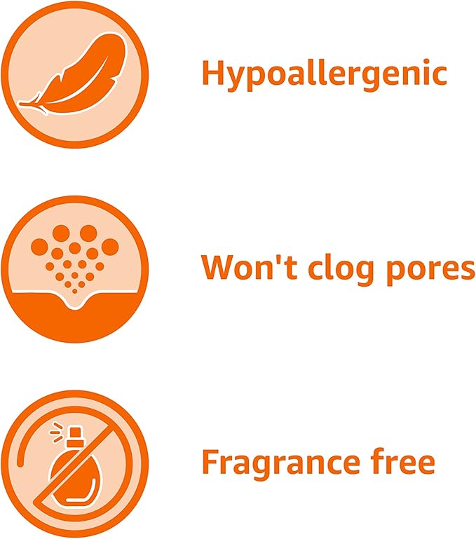 Amazon Basics Daily Moisturizing Oatmeal Body Lotion, Fragrance Free, Non-Comedogenic, Soothing Skin Protectant Moisturizer, 18 Fl Oz (Pack of 6) (Previously Solimo)