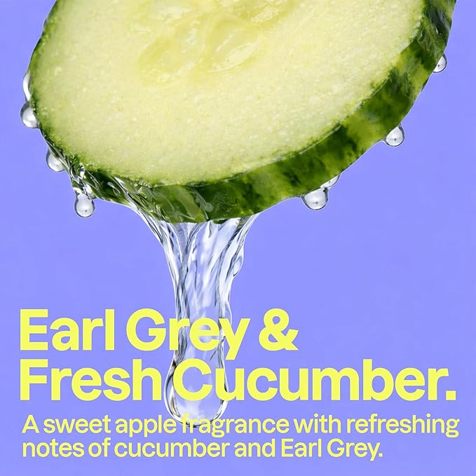 ATTITUDE Micellar Foaming Facial Cleanser, EWG Verified, Dermatologically Tested, Plant and Mineral-Based, Vegan, Earl Grey & Cucumber Scent, 5 Fl Oz (Pack of 6)