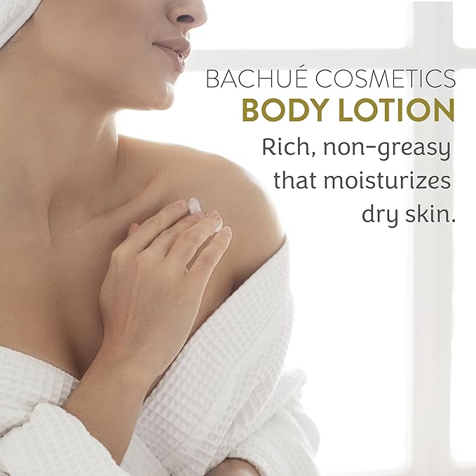 BACHUE BODY LOTION, Body Moisturizer, Hydrating Moisturizing Lotion for All Skin Types, Suitable for Dry Skin, Fragrance Free, Hypoallergenic, Non-Comedogenic, 16 oz