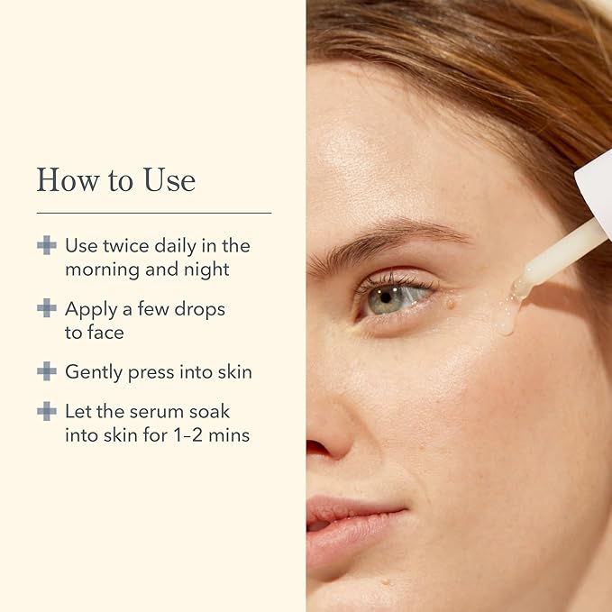 Beekman 1802 Milk Drops Ceramide Facial Serum – Hydrating Barrier Serum with Goat Milk, Ceramides, Squalane & Hyaluronic Acid – Lightweight, Non-Greasy – Fragrance Free – For Oily & Acne-Prone Skin