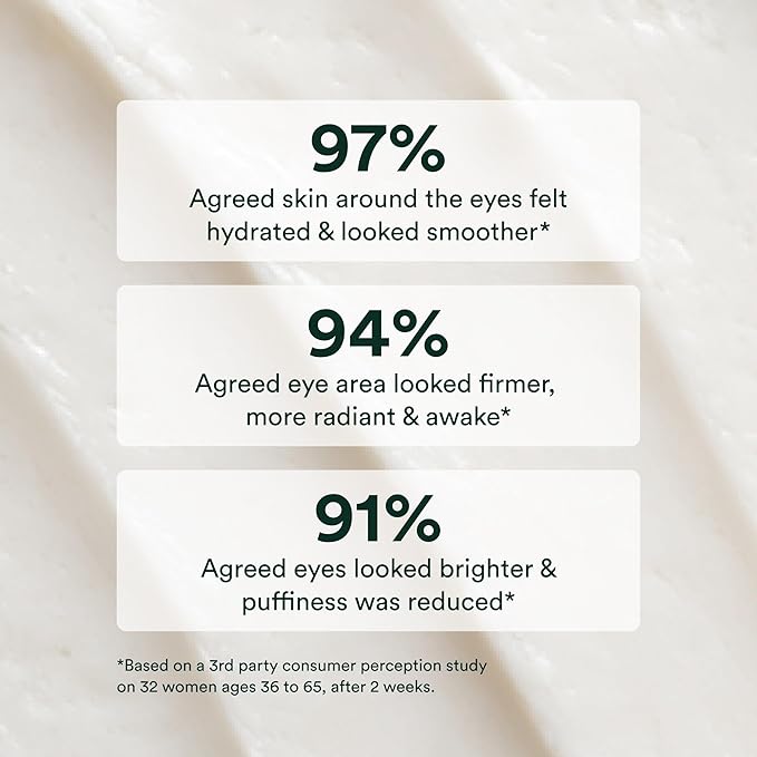 OSEA Advanced Repair Eye Cream - Hydrating Cream for Under Eye - Anti-Aging - Clean Beauty Eye Care, 0.6 Oz