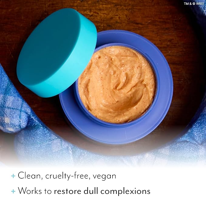 Bliss Gilmore Girls x Pumpkin Powerhouse Resurfacing & Exfoliating Pumpkin and AHA Facial Mask with Plaid Spa Headband