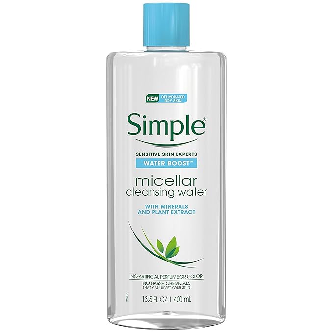 Simple Water Boost Micellar Cleansing Water, Sensitive Skin, 13.5 oz