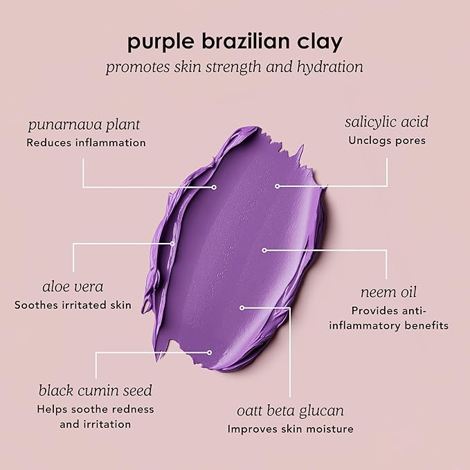 Glorio Calm Aloe Clay Masks (8 count & Applicator), for Reducing Redness & Inflamed Skin, Face Mask Skin Care for Dry, Sensitive Skin Types, Facial Care for Men & Women, Skincare Products for Face