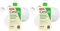 CeraVe Hydrating Foaming Oil Cleanser,Moisturizing Oil Cleanser for Face & Body,Squalane-Oil + Hyaluronic Acid + Ceramides,For Dry to Very Dry Skin,Fragrance Free & Residue Free,19 FL Oz,(Pack of 2)