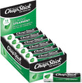 ChapStick Bulk Lip Balm, Classic Spearmint 12-Pack – Cool & Refreshing Lip Moisturizer for Dry Lips, 0.15 Oz Ea