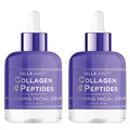 Bella Beauty Collagen & Peptides Facial Serum - Hydrates, Reduces Fine Lines & Wrinkles, Promotes Collagen - Dermatologist Tested, Korean Skin Care for All Skin Types - 1.69 Fl. Oz (2 Pack)