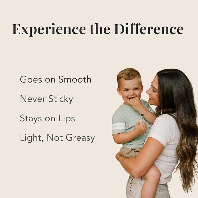 Kind Lips Wild Cherry Lip Balm (Single Pack) – Organic Flavored Lip Balm for Dry, Cracked Lips – Natural Beeswax Moisturizing Lip Care with Sweet Cherry Flavor