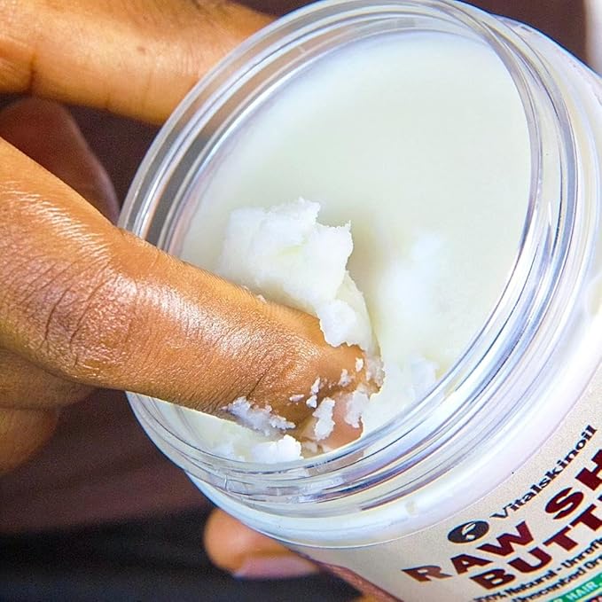 Shea Butter - African Raw 100% Natural Unrefined, Unscented Moisturizer, for Hair Skin and Body Care, 5.29 oz