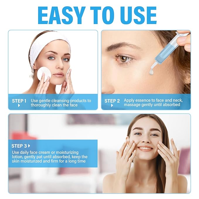 Stem Cell Anti-Aging Serum - Advanced Plant-Cell Extract Facial Serum - Firming and Hydrating Essence for a Youthful Glow, Supports Skin Barrier & Smooths the Appearance of Wrinkles