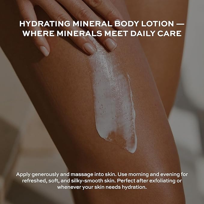Hydrating Mineral Body Lotion Natual Water-Based not greasy Lotion Nurturing and Soothing Daily Lotion (Milk & Honey)