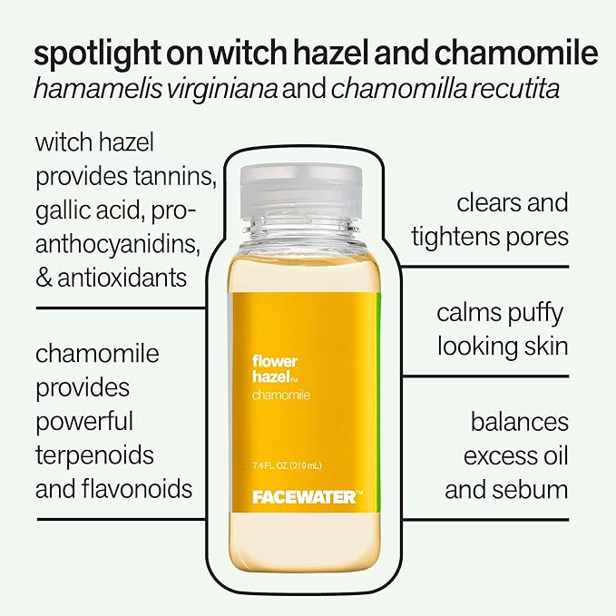 Facewater Flower Hazel Chamomile