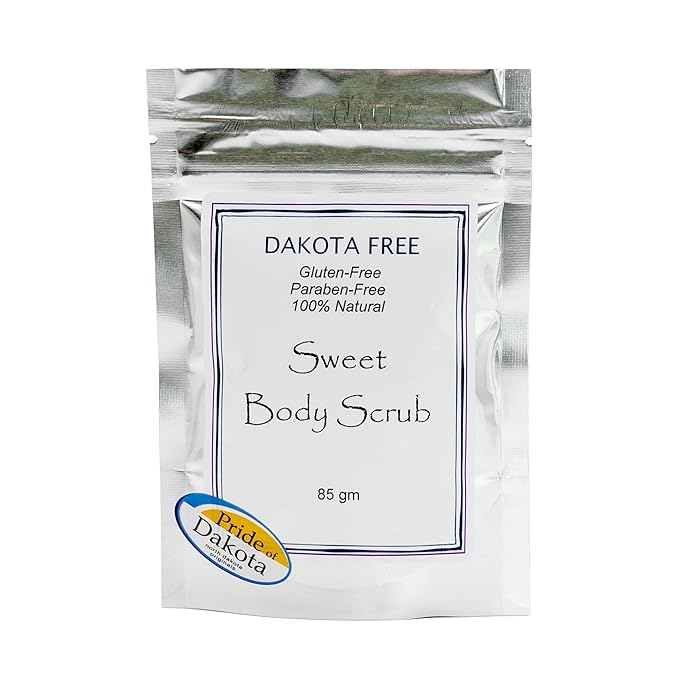 Sweet Body Scrub 85 gm silver packet