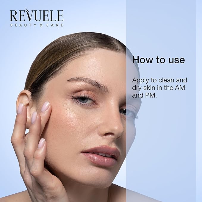 REVUELE Dew It Now Power Serum, 5 Hyaluronic Acids + Panthenol & Glycerin, 1 fl.oz – Hydrating & Nourishing Facial Serum, Vegan & Cruelty-Free