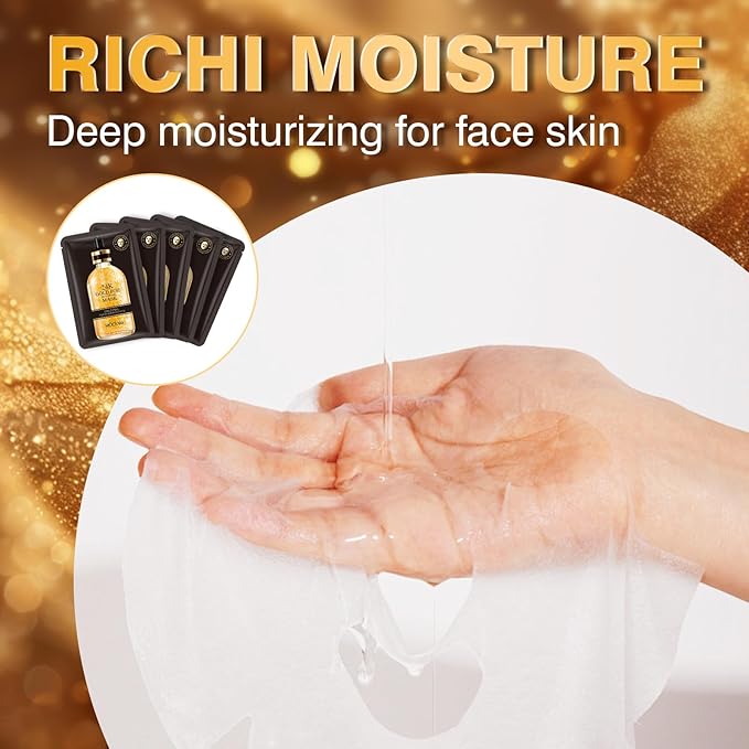 Facial Masks Skincare for Women,Moisturize Face Mask Sheet for Girl,Hydrating Face Mask for All Skin Types,Dry Skin & Sensitive Skin (10-Packs)
