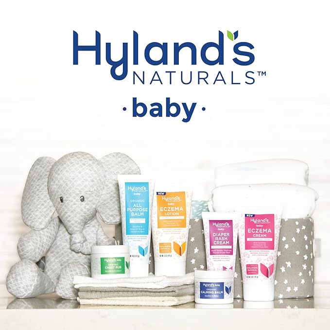Hyland’s Baby Eczema Lotion, Lightweight Soothing Moisturizer for Eczema Prone Skin, With Colloidal Oatmeal, 5 ounce (Pack of 2)