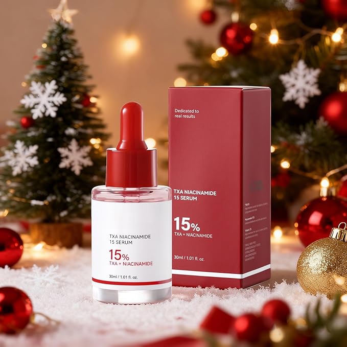 TXA 5% + Niacinamide 10% Facial Serum for Dark Spot, Uneven Skin Tone & Daily Hydration Care, Glow Serum for Face, Tranexamic Acid 5% | Korean Skincare, 1.01 fl.oz