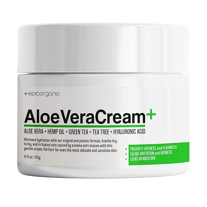 Aloe Vera Moisturizing Face and Body Cream