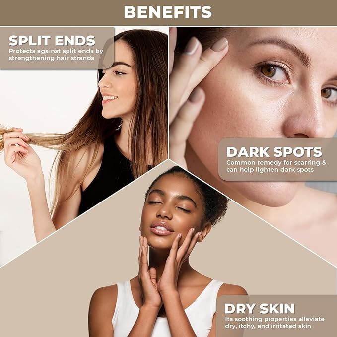 Vitamin E Oil - Cold Pressed for Skin, Face & Hair| 100% Pure Body Oil After Shower | Acne, Spots & Marks | Nails Moisturizer & Cuticle Care | Soap Making Supplies