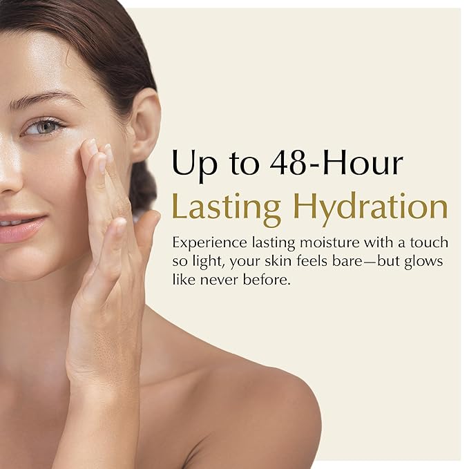 EPILYNX Face Moisturizer Lotion - Illuminating Moisturizer Face Cream for Dry & Sensitive Skin - with Hyaluronic Acid, Aloe Vera, Borage Oil & Peptides - Vegan Cruelty-Free Moisturizing Cream - 30 ml