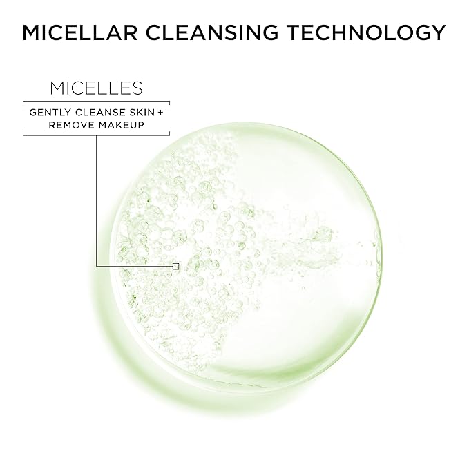 Garnier Micellar Water for Oily Skin, Facial Cleanser & Makeup Remover, Mattifying, For All Skin Types, Vegan, Cruelty Free, 13.5 Fl Oz (400mL), 2 Count