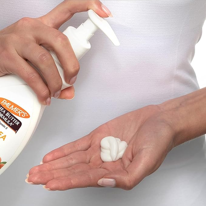 Palmer's Shea Formula Raw Shea Body Lotion, Pump, 13.5 Fl Oz (Pack of 2) - Packaging May Vary