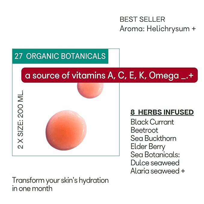 ORGANIC28+. 100% Organic Body Lotion – USA Made. 27 Botanicals Helichrysum Body Serum. Rejuvenating Body Moisturizer. Natural Body Lotion For Women With Plant Retinol. Aromatherapy. 6.8 Fl. Oz