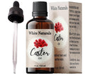 Organic Castor Oil, 100% Pure Natural, Cold Pressed for Essential Oils Mixing Natural Dry Skin Moisturizer Body & Face Care, Eyelash Caster Oil, Eyelashes Eyebrows Lash & Hair Growth Serum 4oz