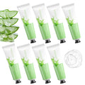 8PCS Aloe Vera Gel for Face & Skin,Organic Aloe Vera Gel,Hydrating After Sun Cream for Travel Size,Moisturizing Lotion for Skincare,After Sun Lotion for All Skin Type(A)