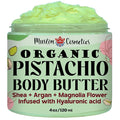 Organic Pistachio body butter | Magnolia fragrance | 100% Organic Shea butter | Super moisturising & Luxurious || Made in Canada Pistachio Body butter (4oz (120ml))